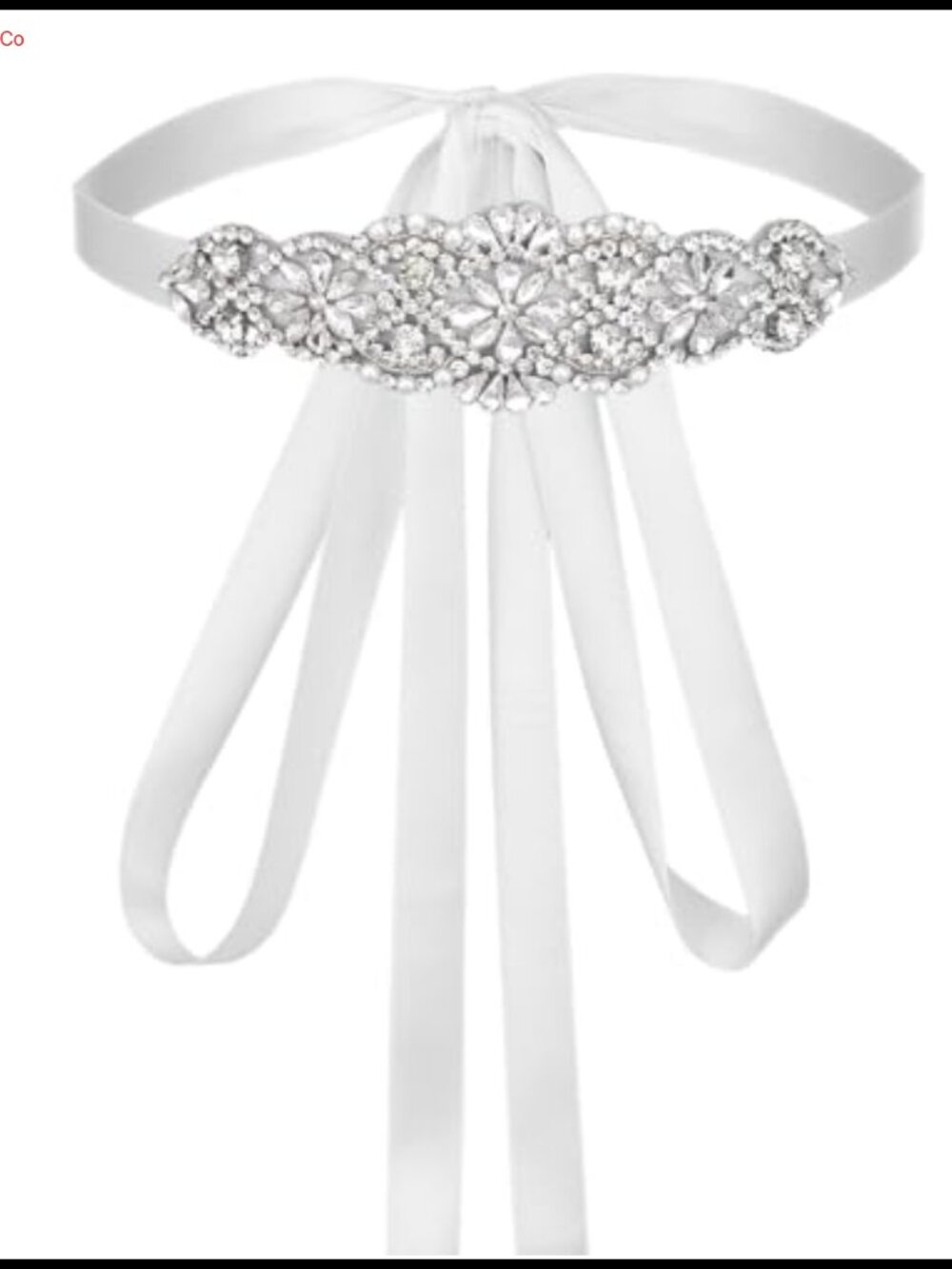 Crystal Rhinestone Bridal Belt Wedding Sash 270cm Imitation Pearl